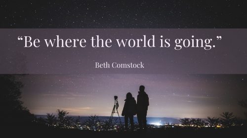 _Be where the world is going 3 _Be where the world is going 3
