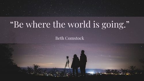 _Be where the world is going 3